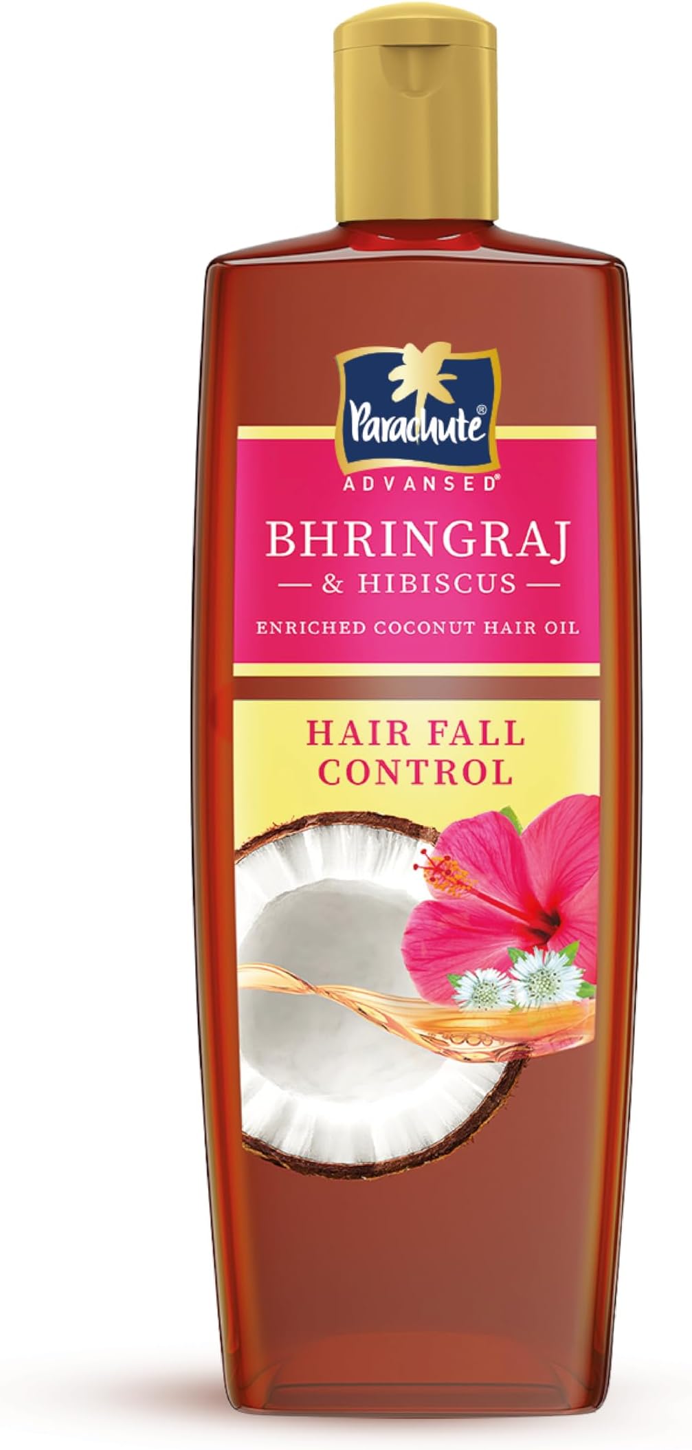 Bhringraj & Hibiscus-enriched Coconut Hair Oil| Hibiscus Oil| Superfoods’ Touch| Hair Fall Control| 300 Ml