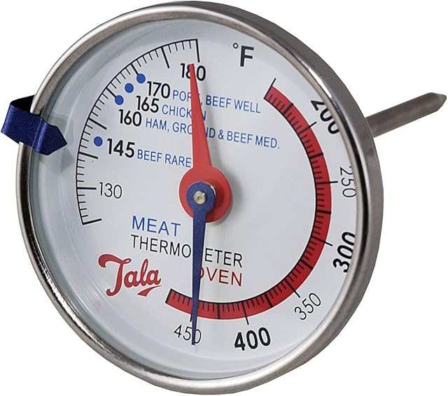 Tala Dual Meat and Oven Thermometer ,Blue