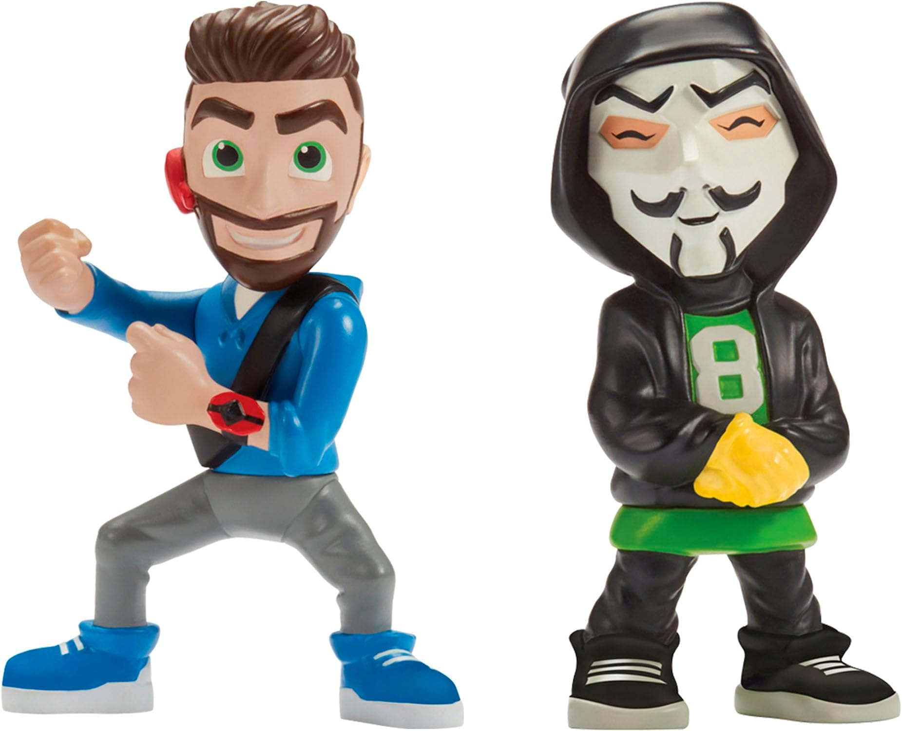 3-INCH 2 FIGURE PACK. DANIEL GIZMO AND PZ SQUIRE FIGURE SECRET NETWORK. SPY MISSION TOYS. HELP DEFEAT PROJECT ZORGO