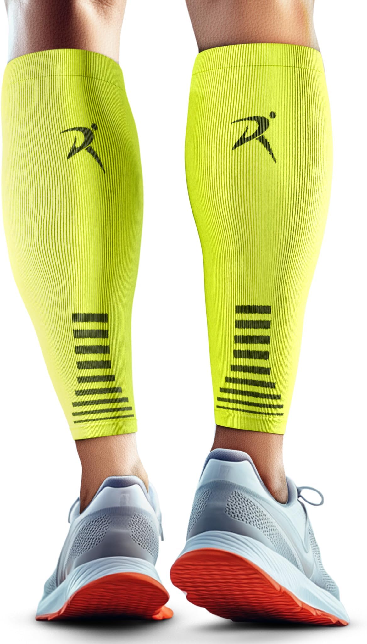 Rymora Calf Compression Sleeves for Women & Men - Support Leg Sleeves Legs Pain Relief, Footless Socks for Fitness, Running, and Shin Splints Support