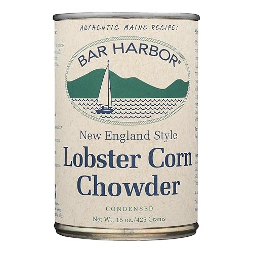 Bar Harbor Sopa de langosta y maíz - 15 oz - Paquete de 6
