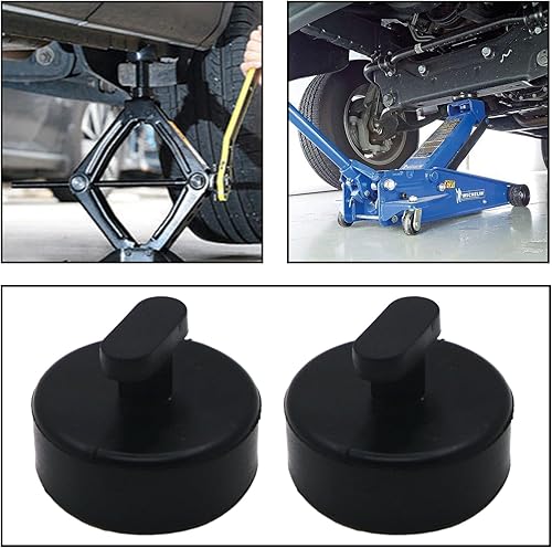 Miniatura 6 de Adaptador de almohadilla de elevación de Jack Puck de goma compatible con Chevrolet Corvette C5 C6 C7 GS Z Jack Lift Point Pad Adapter (negro)