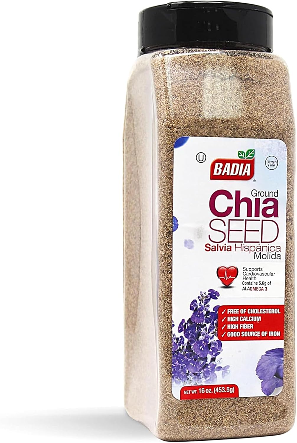 Badia Ground Chia Seeds, 16 oz – Superfood...