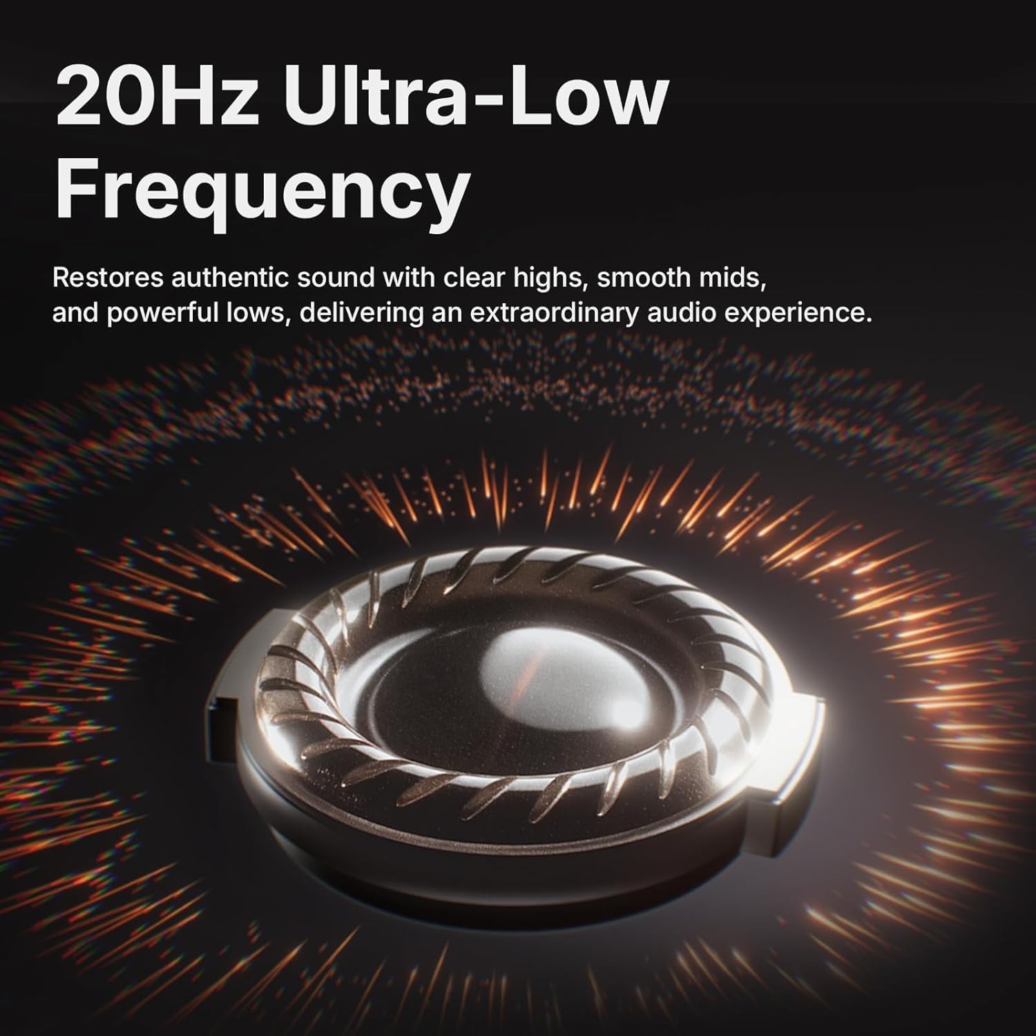 Sanag S7S AI Open Ear Free Clip-On Headphones, HiFi 20Hz Lossless Bass Earbuds, True Wireless Bluetooth Earphones with Microphone, IPX4 Waterproof Sports Running, Sleep Music Smart AI App (Black)