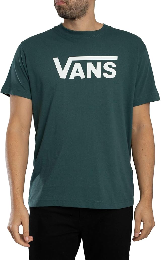 Vans Herren Klassisches Logo T-Shirt, Mystic Moss