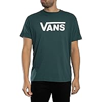 Vans Uomo T-Shirt con Logo Classico, Mystic Moss