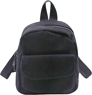 Eilova Orityle Women Mini Corduroy Shoulder Bag Cute Purse Ladies Casual Satchel Travel Small Casual Daypack