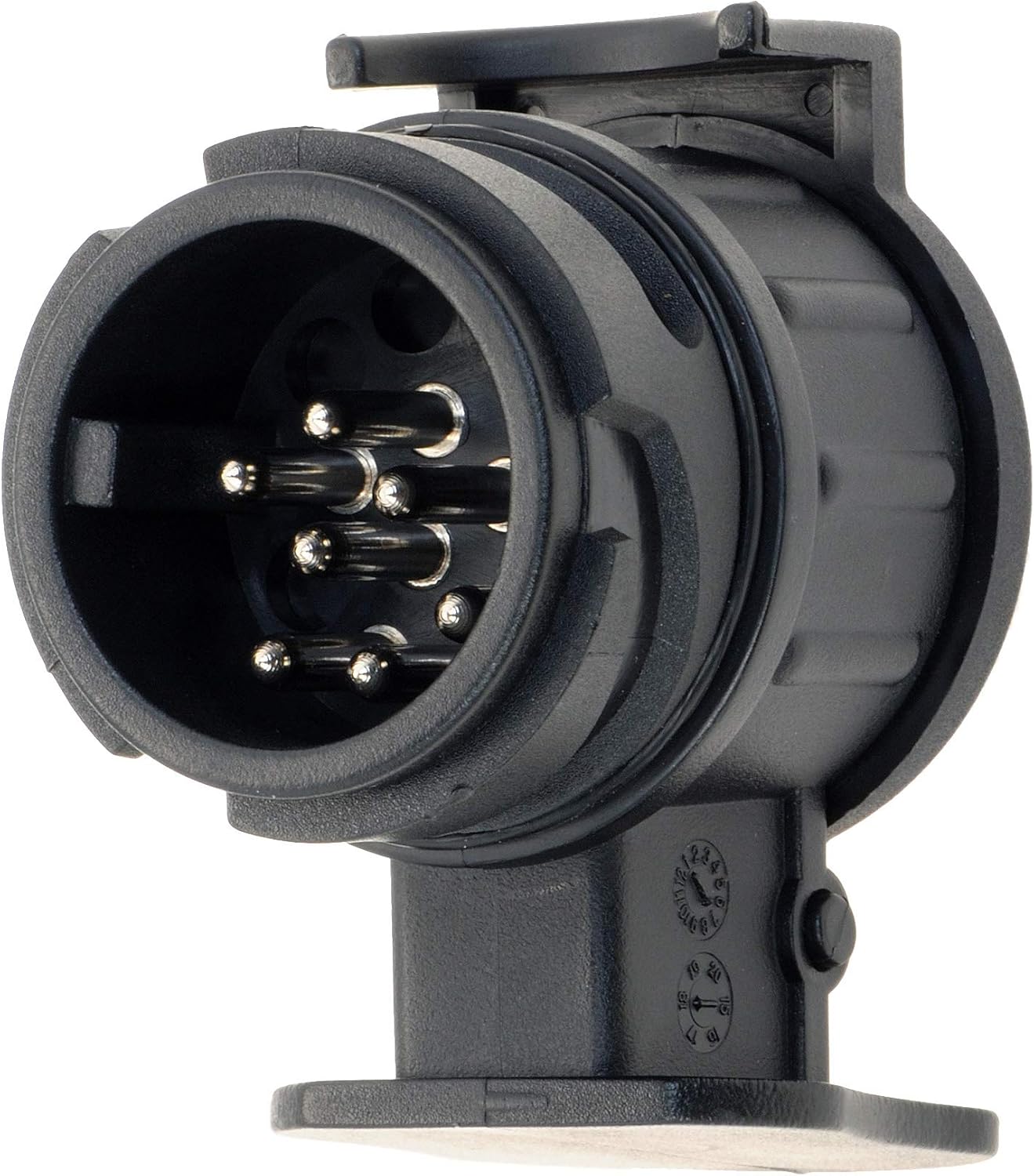 valonic Adaptateur de remorque de 13 Broches vers 7 Broches - Noir - pour Voiture, re - Détails et caractéristiques