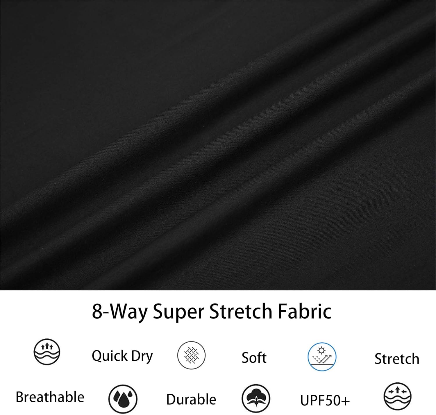 Alex Vando Mens Dress Shirts 8-Way Super Stretch French Placket Business Button Down Shirt Men - Image 6