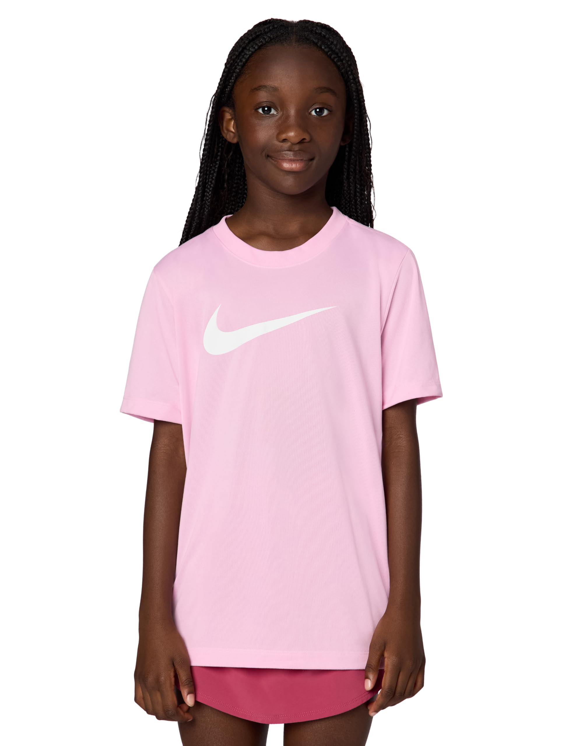 Unisex Big Kids' Legend Dri-FIT T-Shirt (Large Swoosh Logo) - Boys and Girls