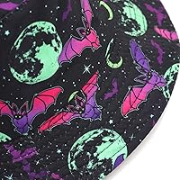 Vista 26 de Halloween Bucket Hat Beach Sun Hat Funny Fishing Hat for Women, Reversible Double-Side Wear