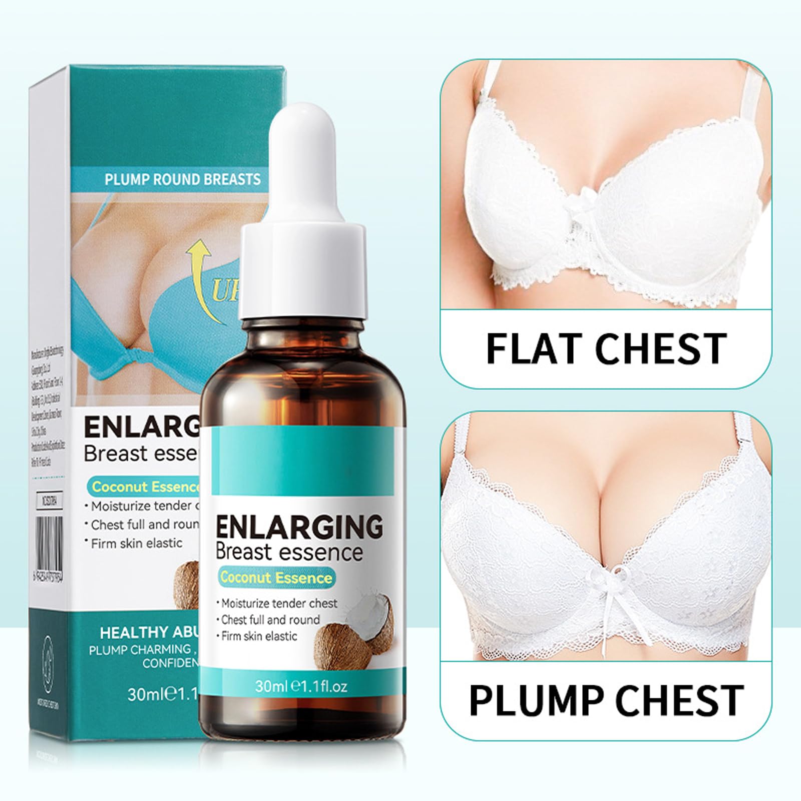 Rostblant 30 ml Firming Natural Breast Essence, Natural Curve Breast Enlargement, Breast Enlargement, Organic Essence - Image 4
