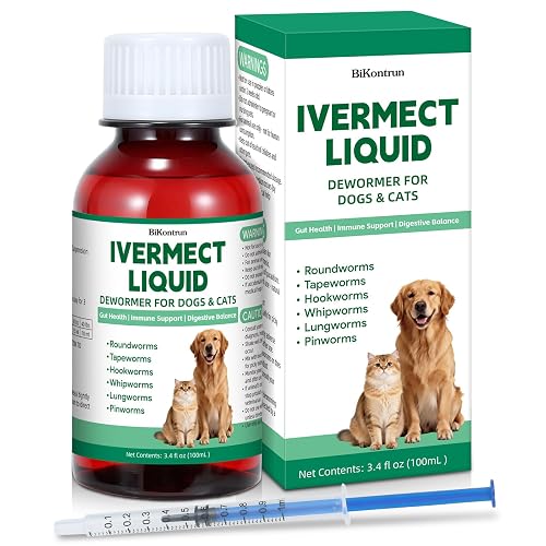 Dewormer for Dogs and Cats, Broad Spectrum Digestive Support, Removal