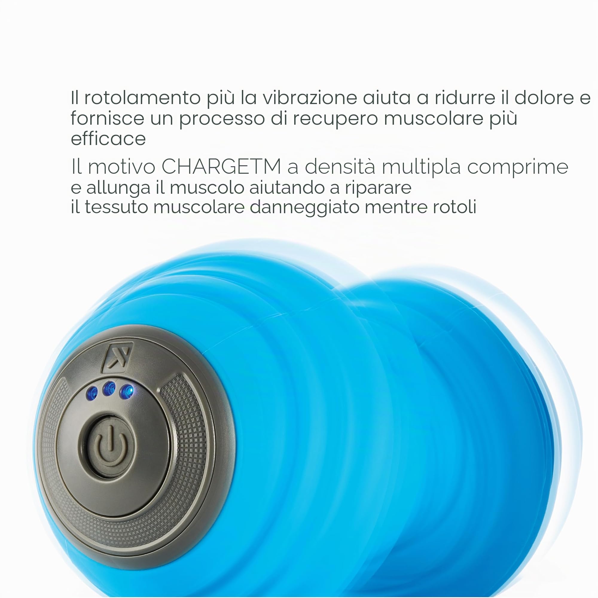 TriggerPoint Grid 2.0 Roller – Recupero Muscolare | Nero; 66 x 14 cm; massaggia aree più ampie; più denso dei rulli tradizionali; per recupero muscolare