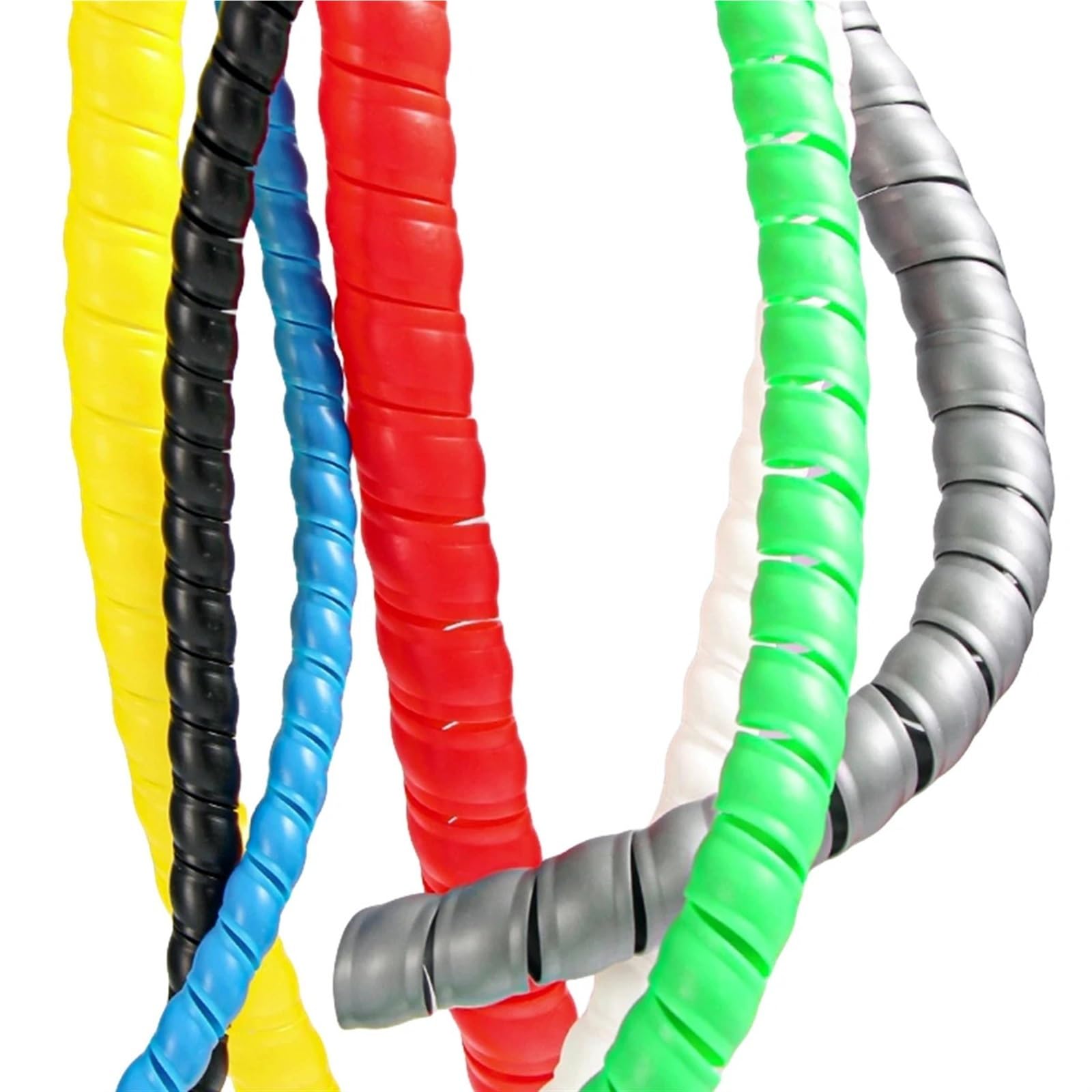 Ochraniacz rękawa węża hydraulicznego Owijka spiralna 5 metrów(Blue,ID 35mm)