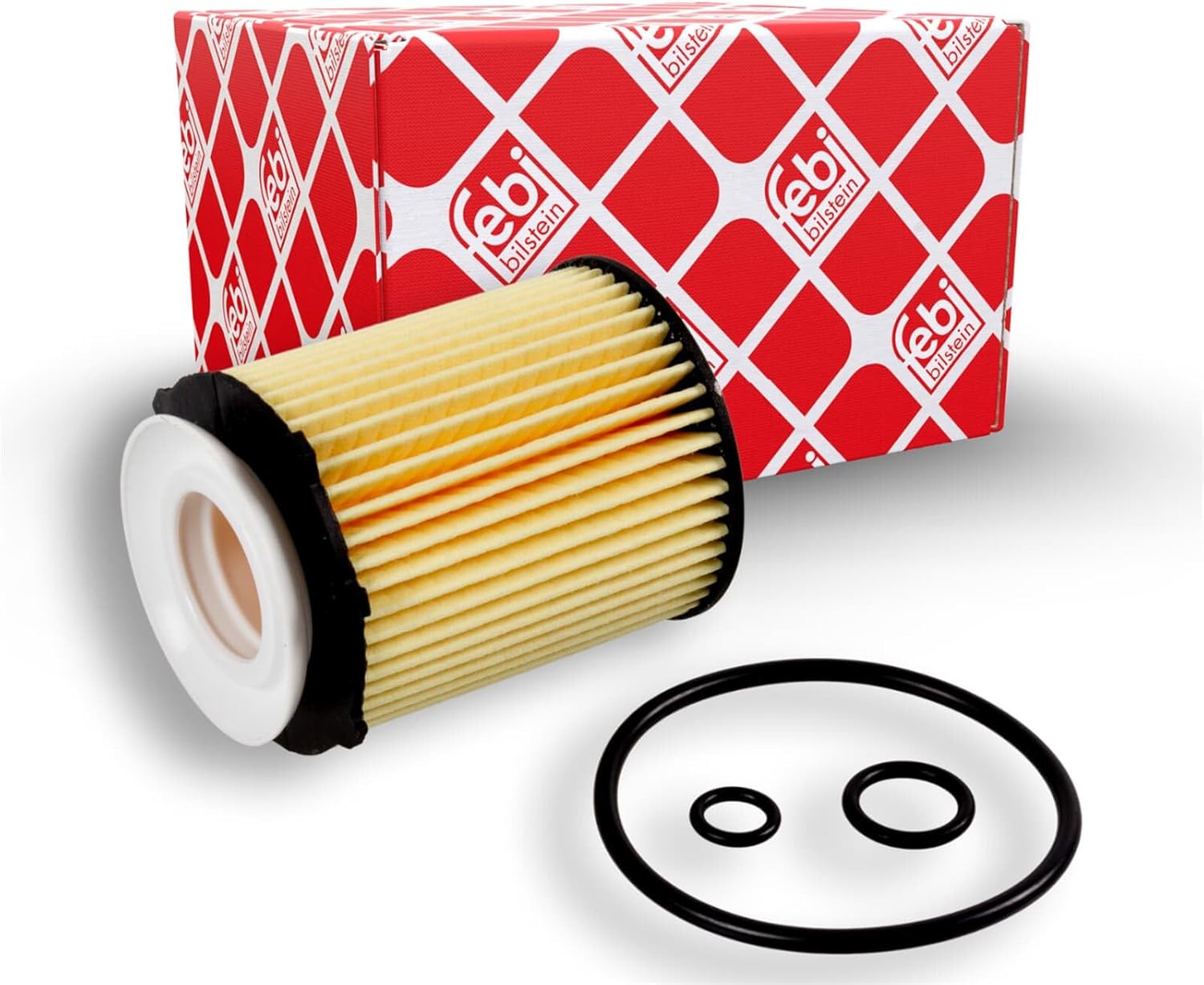 febi bilstein 101653 Oil Filter with seal rings, 1 unit