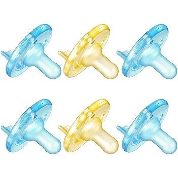 yellow avent pacifier