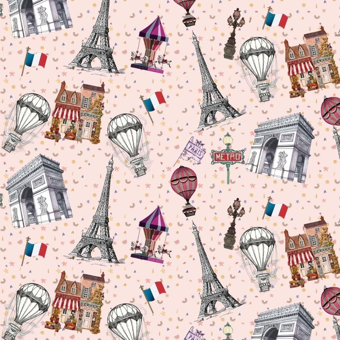 100% Combed Cotton Printed Quilting Fabric by The Yard – Soft & Breathable | Perfect for Quilts, Clothing, Accessories, Blankets, Home Decor, Crafts & DIY