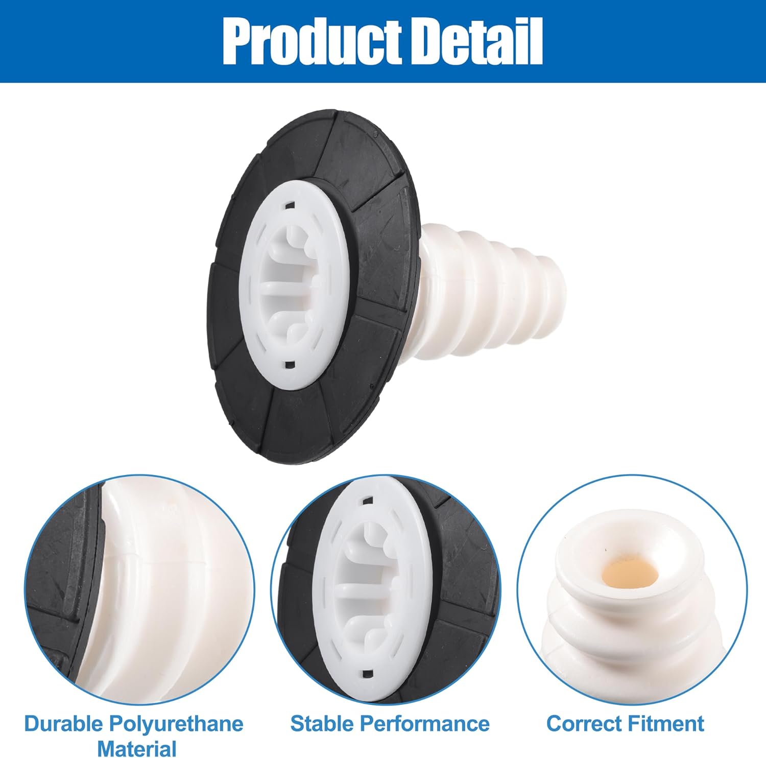 ACROPIX Stop Buffer Suspension Additional Spring Rear Axle Spring Fit for Mercedes-Benz Metris 2016-2023 - Pack of 2