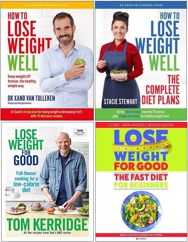 How to Lose Weight Well, Complete Diet Plans, Lose Weight for Good [Hardcover], Fast Diet For Beginners 4 Books Collection Set