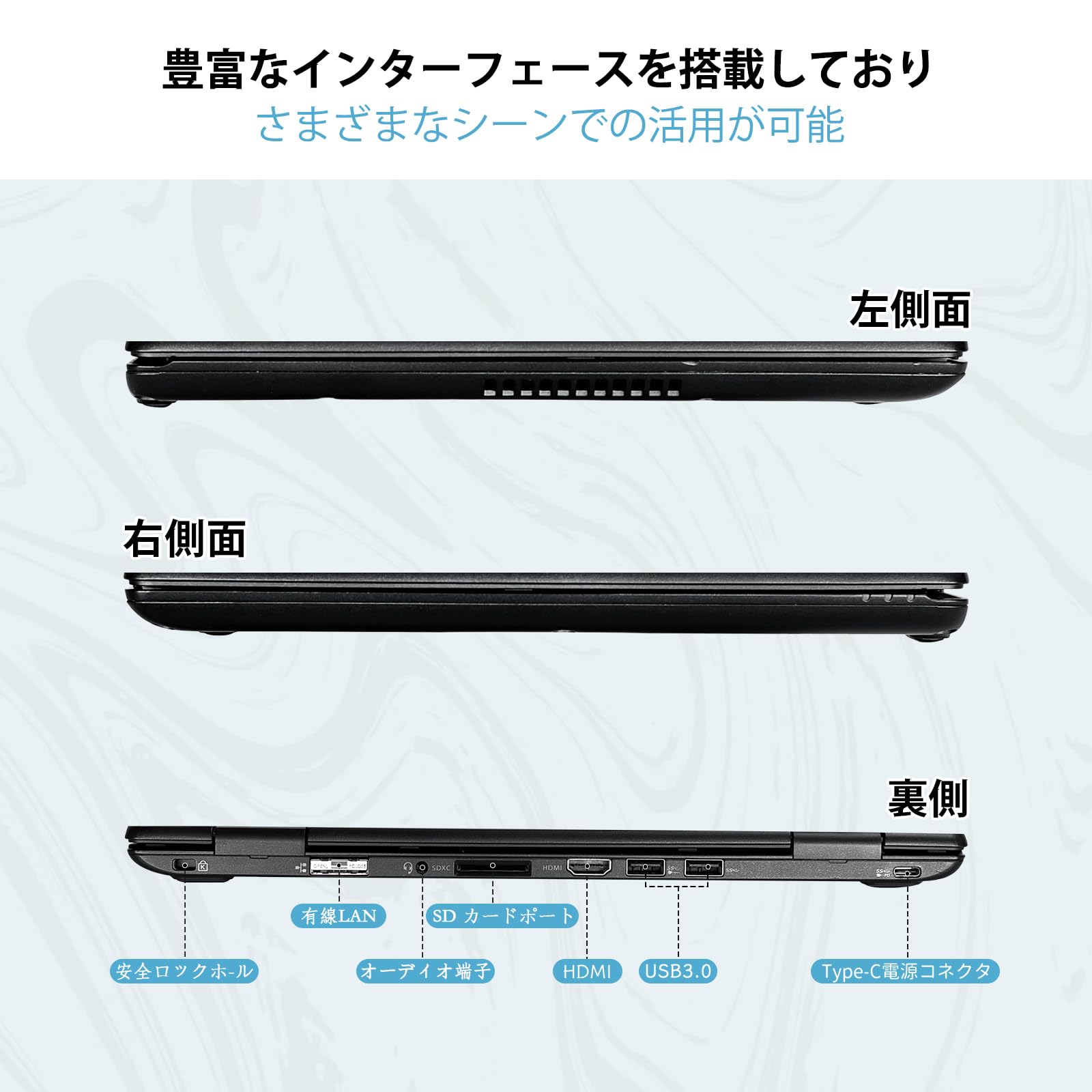 Amazon.co.jp: 【整備済み品】中古 ノートパソコン VKT10-6/第10世代