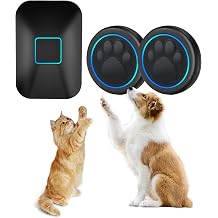 Halo Paw Blk Dog Bells Toilet Training 2 Bells & 1 Chime