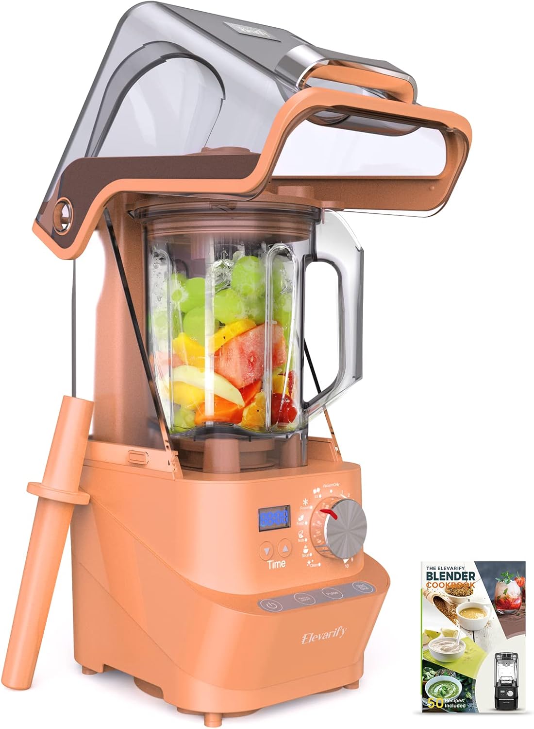 ELEVARIFY Professional Blender for Kitchen Quiet Vacuum