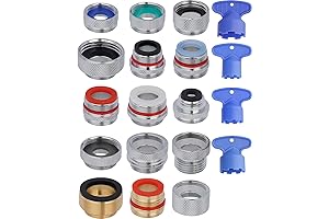 15-Piece Faucet Adapter Kit for Seamless Water Filtration