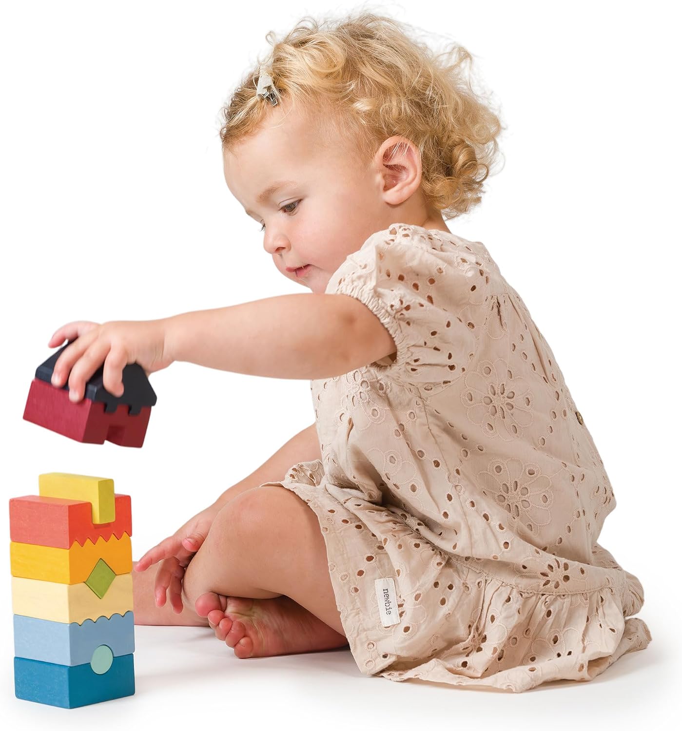 Mentari Wooden 18M+ Montessori Learning Bundle - Early Childhood Developmental Toy Set - Shape Sorting & Skill-Building Play Kit for Toddlers Age 1.5+ image 5