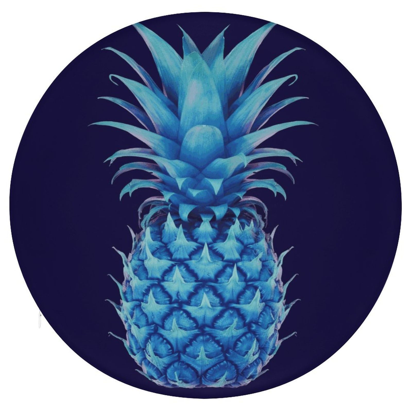 Coussin de siège rond bleu azur une invitation à la sérénité et au bien-être chez vous