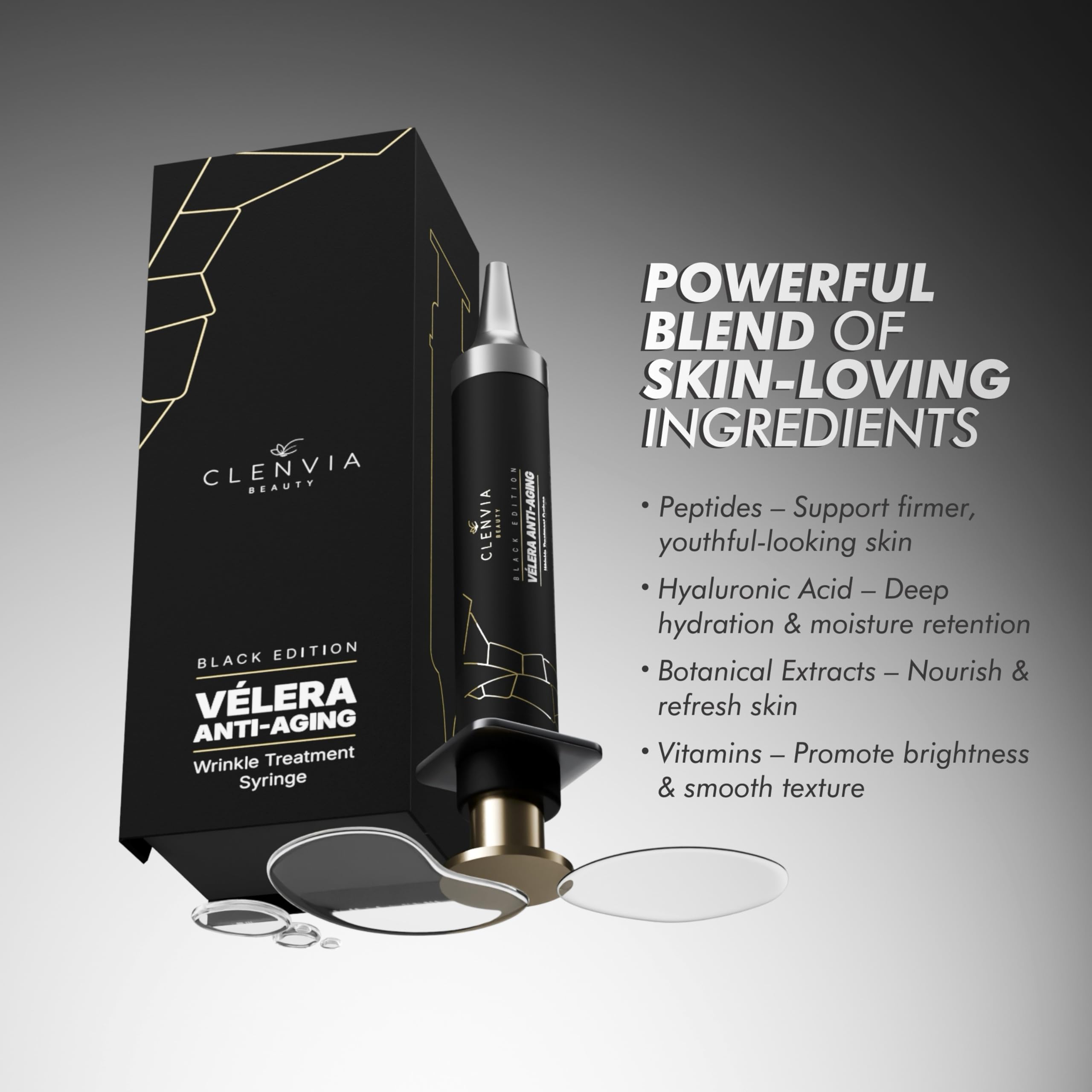 Amazon.com: Vélera Anti-Aging Wrinkle Treatment Syringe – Black