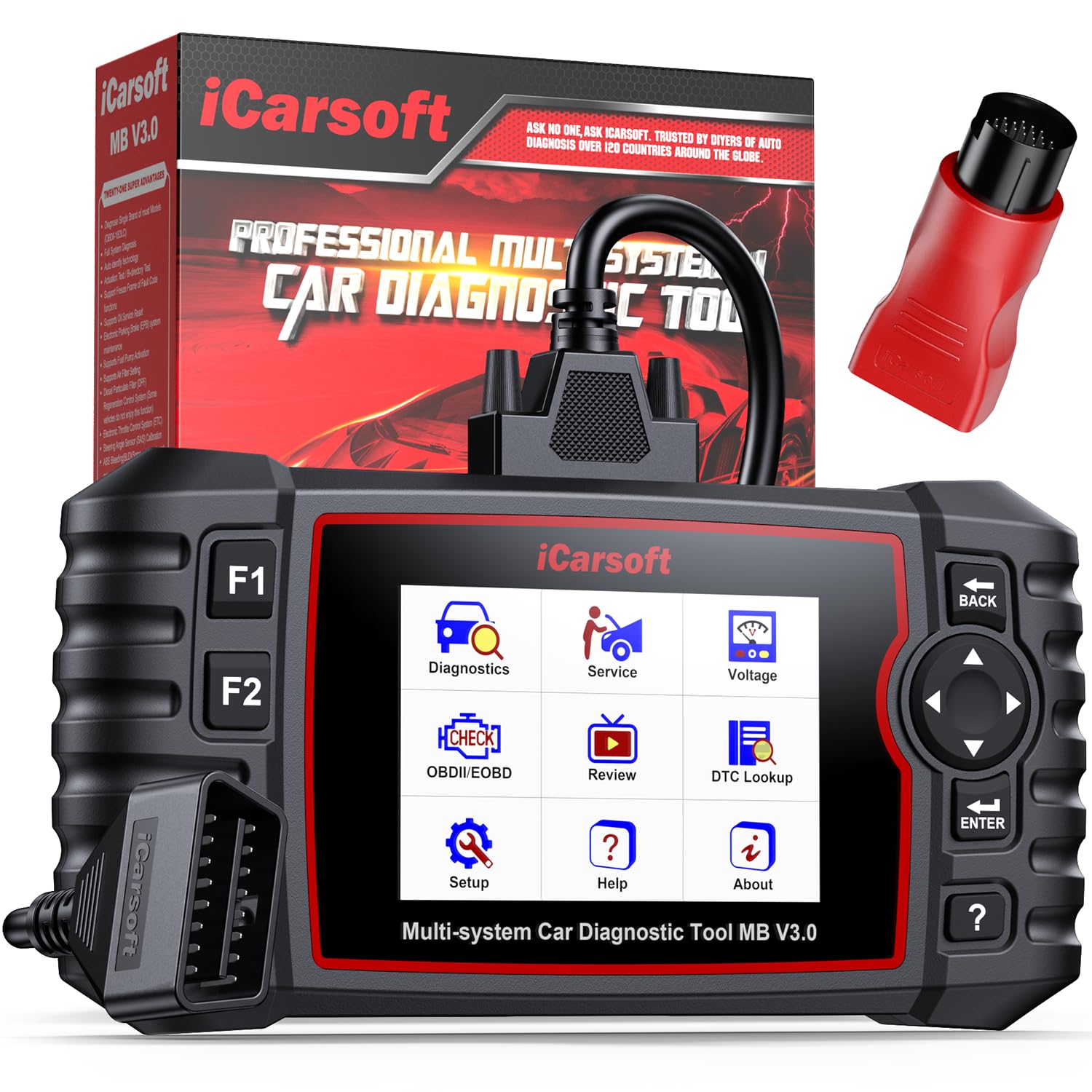 Amazon.com: iCarsoft MB V3.0 Bidirectional Scan Tool for Most