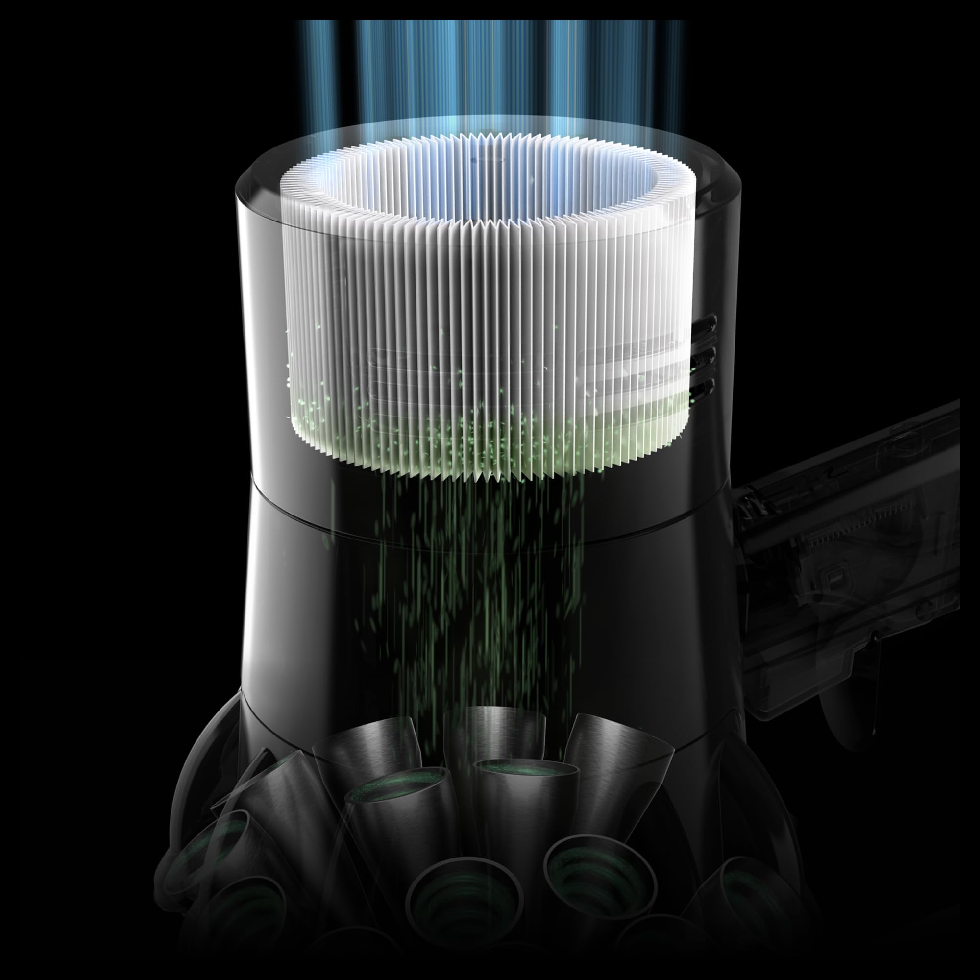 Dyson Cyclone V10 Aspirapolvere senza filo con Adattatore per angoli nascosti