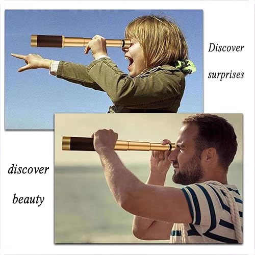 Miniatura 7 de SchAan Telescopio Profesional para ver planetas Binoculares para caza 25X50 Telescopio monocular retráctil de alta definición de alta potencia,