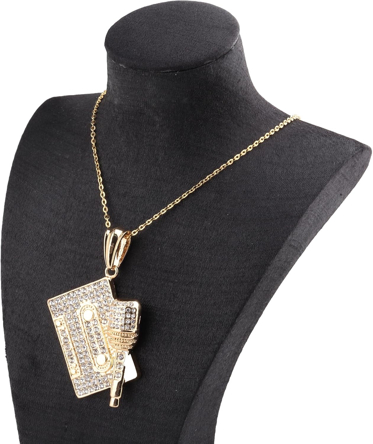 BNQL Microphone Necklace Microphone Gifts Music Lover Gift Musical Gifts for Music Teacher Singing Jewelry Necklace - Image 4