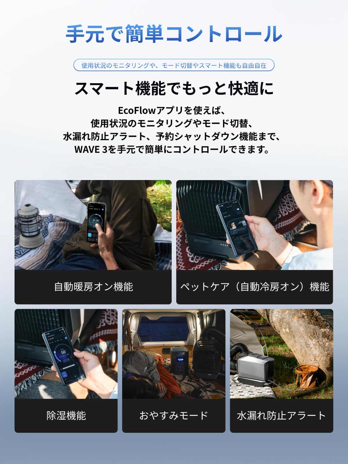 Amazon | EcoFlow WAVE 3 ポータブルエアコン+窓シート (マグネット式