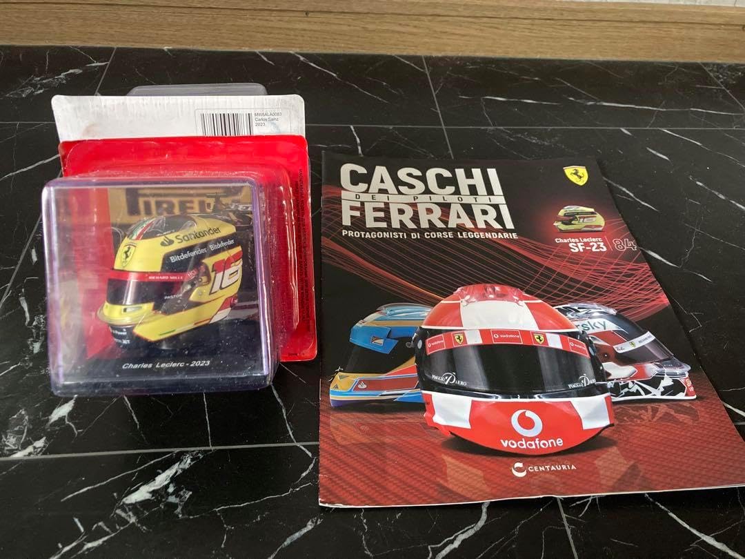 日本未 ビッグスケールF1コレクション ルクレール ヘルメット 15