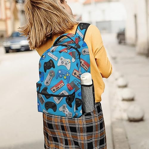Miniatura 8 de Fiokroo Mochila escolar para estudiantes, adolescentes, hombres y mujeres, mochilas para laptop, mochila de viaje con múltiples bolsillos,