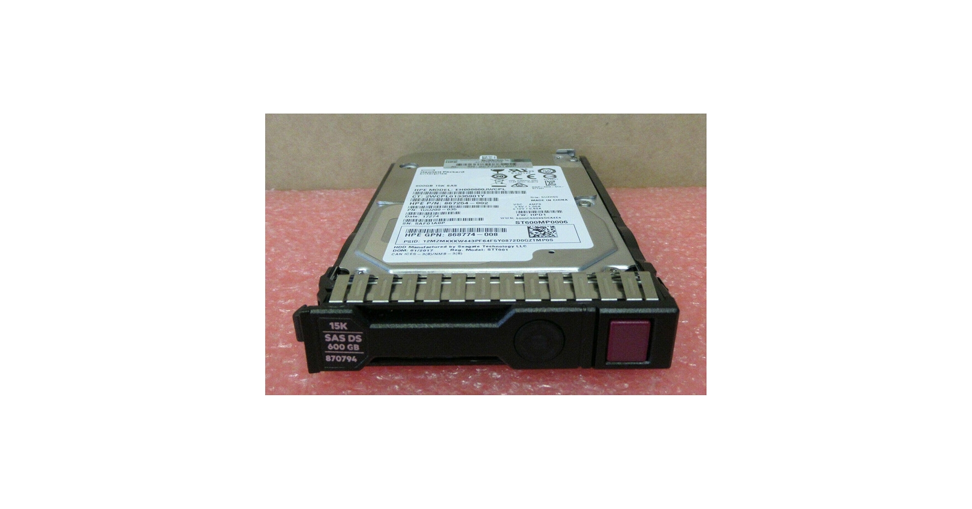 Amazon.com: HP Hewlett Packard Enterprise 870794-001 Disco Duro Amazon.com: HP Hewlett Packard Enterprise 870794-001 Disco Duro