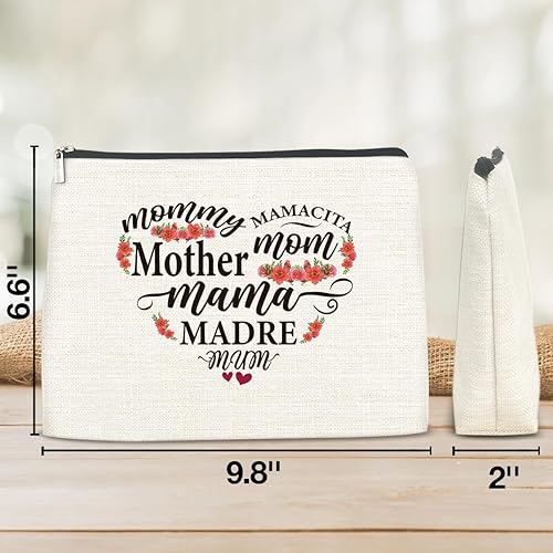 Miniatura 2 de Bolsa de maquillaje para mamá, regalos para madre de hija e hijo, cumpleaños, Navidad, Día de la Madre, regalos para madre, mamá, mamá, nueva mamá,
