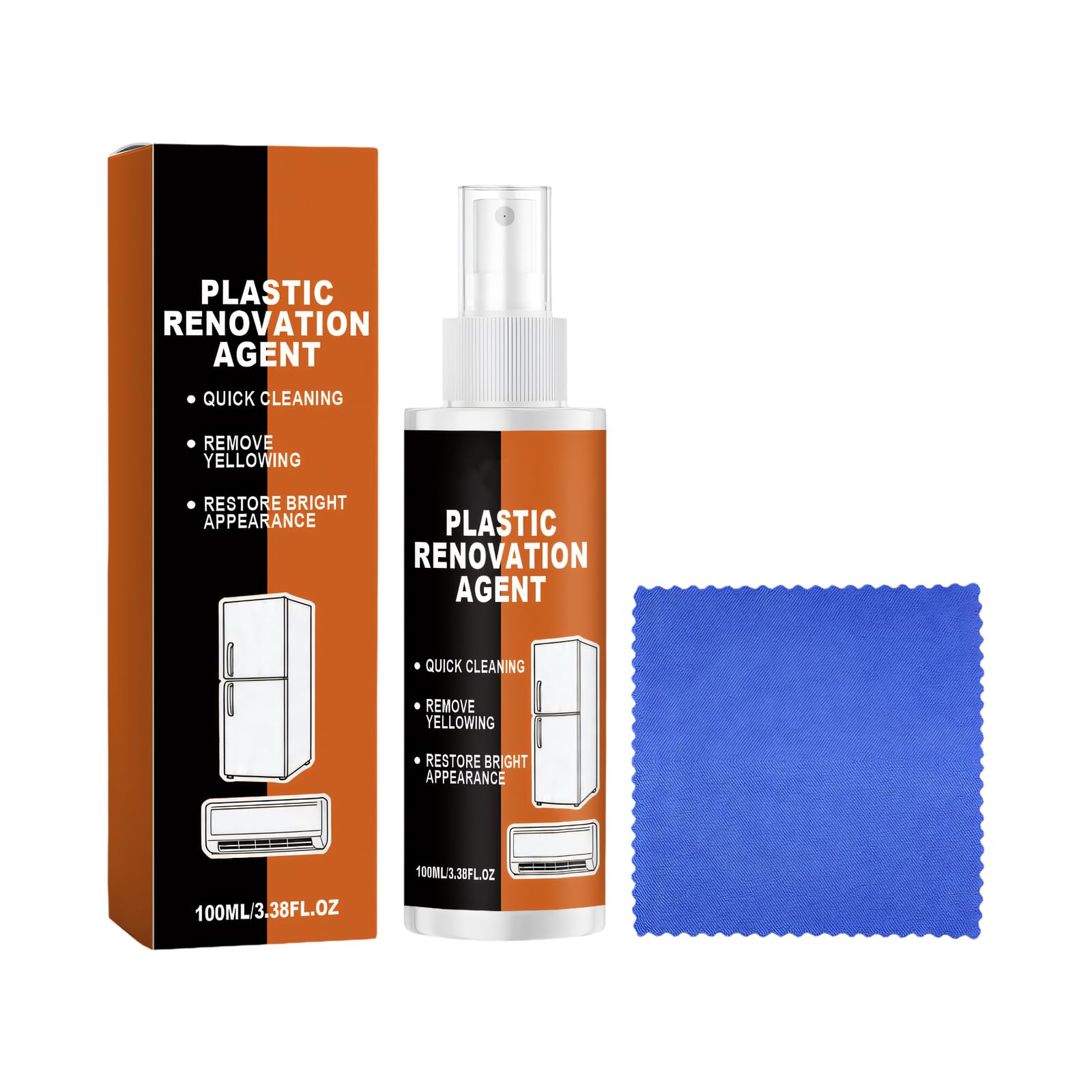 PANGBOER Gentle Yet Effective Enhancer for Electronics Erases Tough Marks Without Harsh Yellow Stain Remover for
