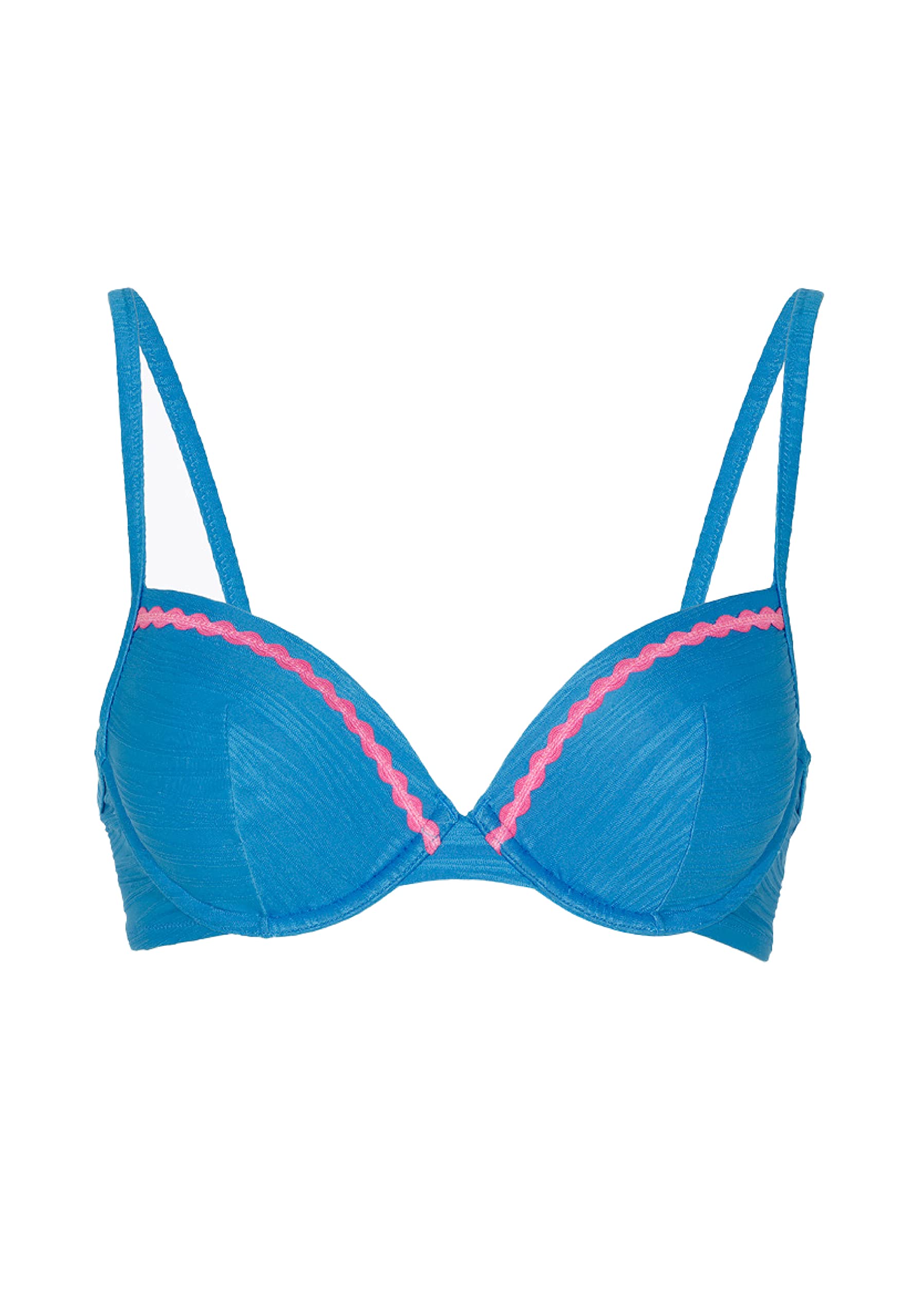 LOVABLE Plain Knitted Micro Reggiseno Push-Up Bikini Donna