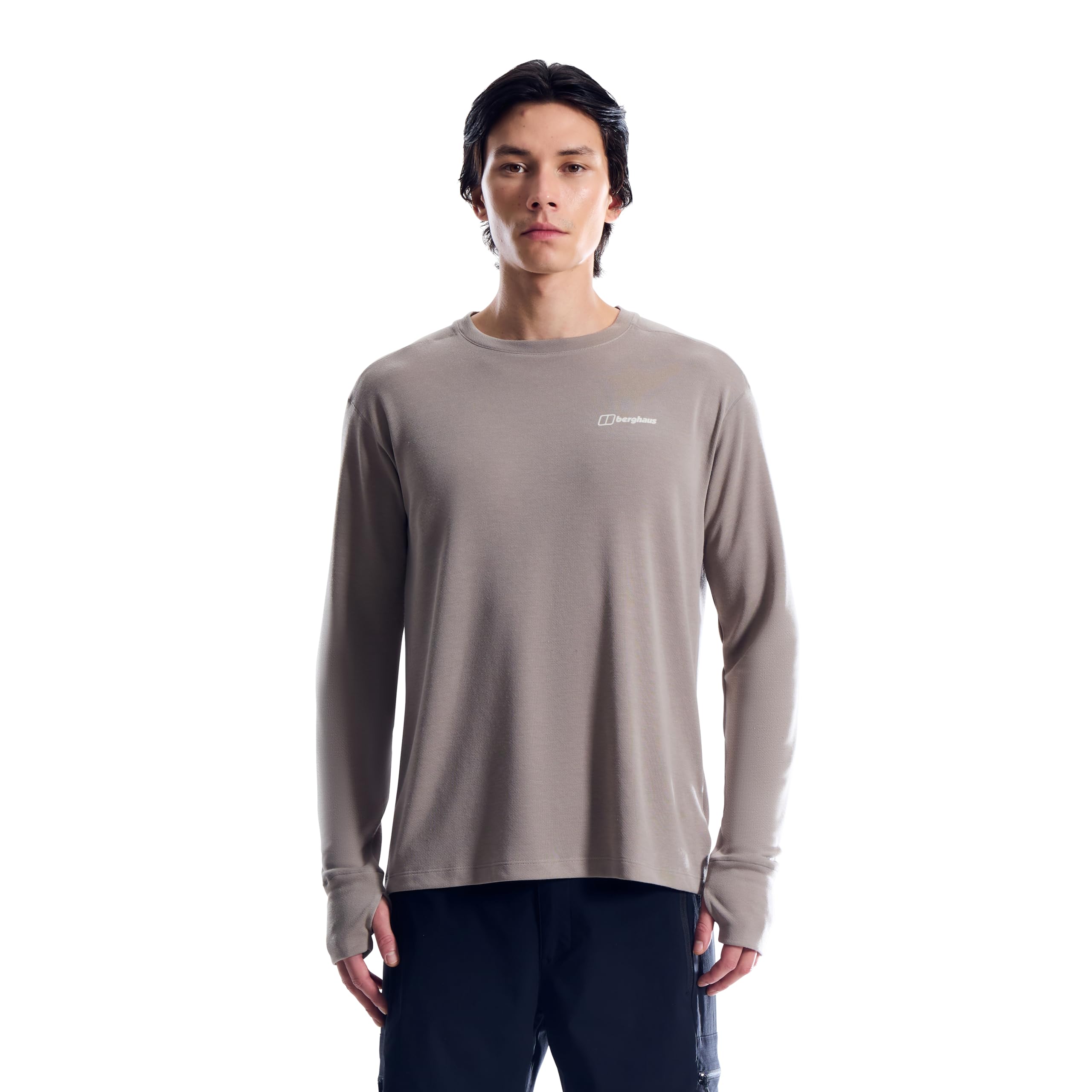 Berghaus Men's Ivyhill Crew Sweatshirt, Grey, L