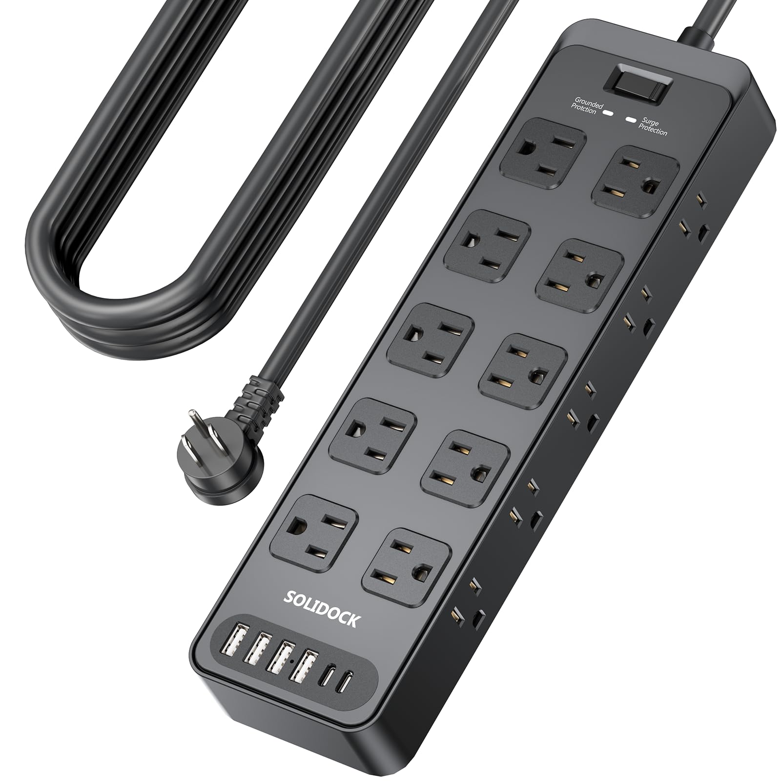 Solidock 20-Outlet Power Strip