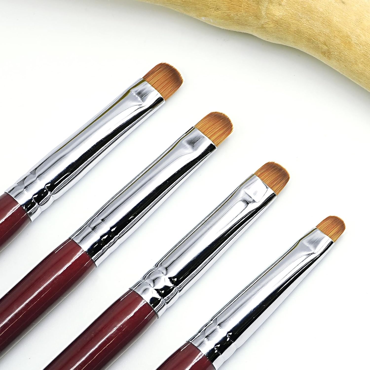 Profal Acrylic French Mani Clean-Up Brushes & Dotting Pens – Red