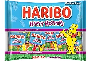 HARIBO Easter Happy Hoppers Gummi Candy - A Delightful Treat for the Spring Holiday