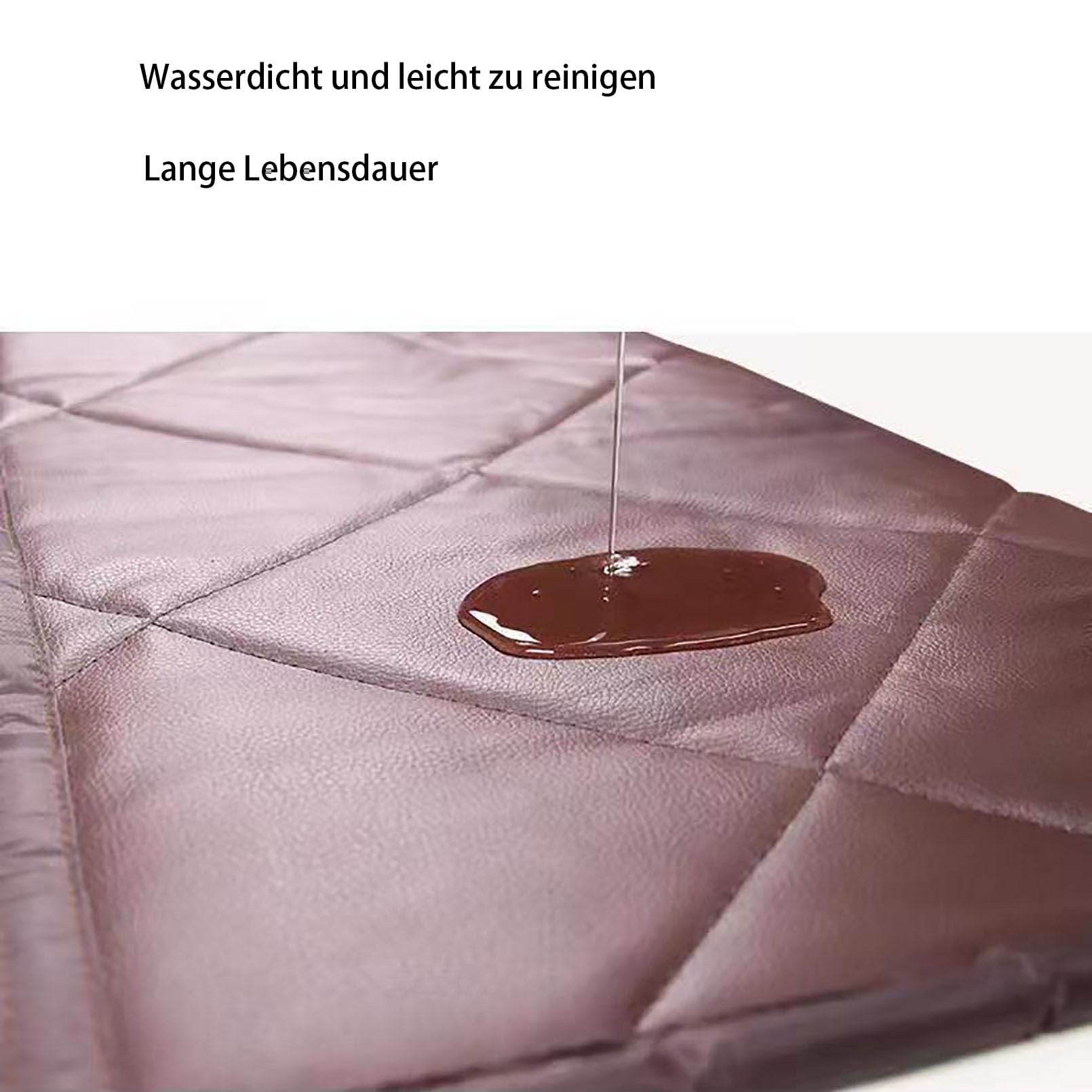 Haustierfreundlich Thermovorhang Kälteschutzvorhang für Türen, Kaffee.