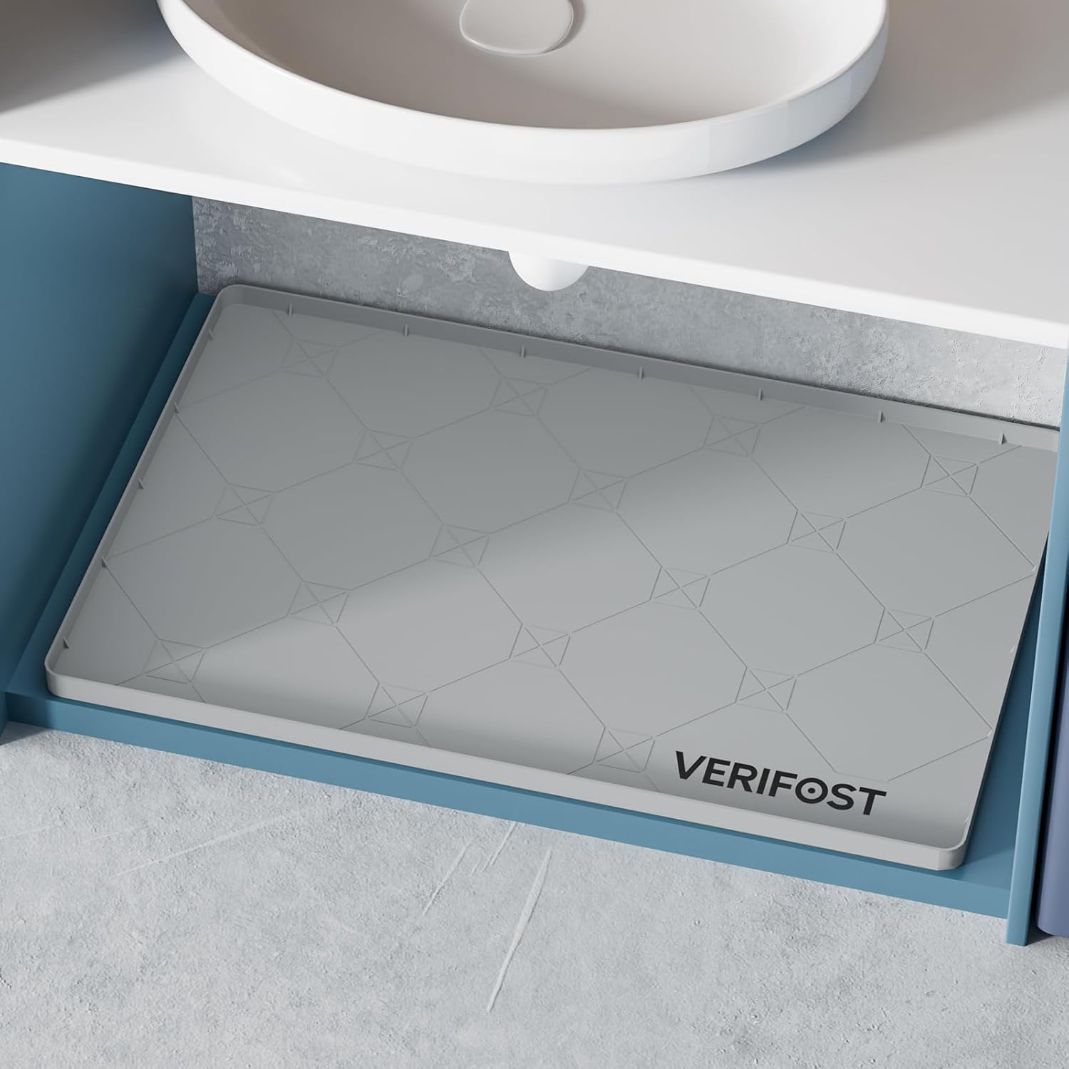 VERIFOST Under Sink Mat for Kitchen, 22x34 Waterproof Under