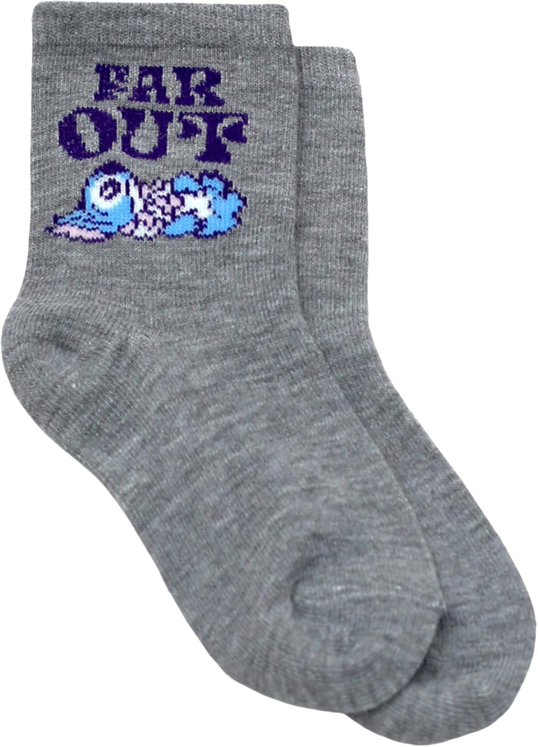 Socks for Girls, Lilo & Stitch 5 Pack Crew Sock Set for Kids, Toddler and Little Kids Shoe Sizes - Image 4