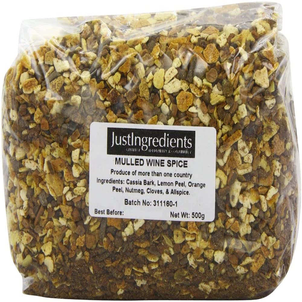 JustIngredients Essentials Mulled Wine Spice, 500 g